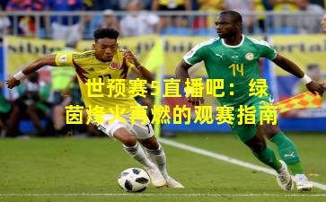 世预赛5直播吧：绿茵烽火再燃的观赛指南